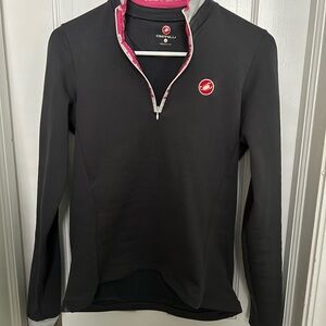Castelli Women's Dark Gray Long Sleeve Warm Cycling Top